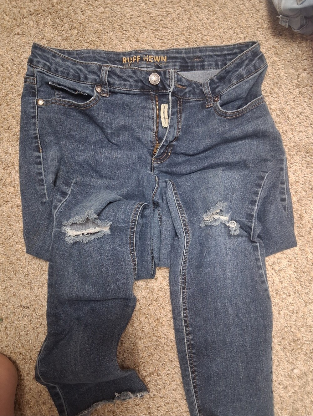 Size 12|| Ripped Jeans ||Ruff Hewn